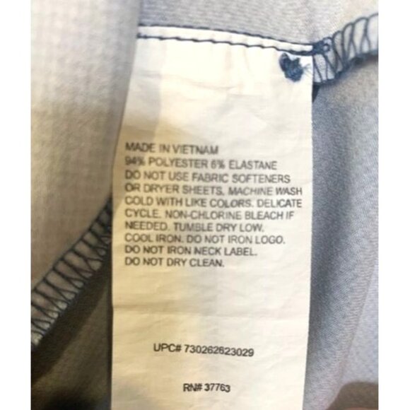 Callaway Mens Opti-Dri XL Polo Shirt Blue Striped Short Sleeve Golf Attire - Picture 8 of 8